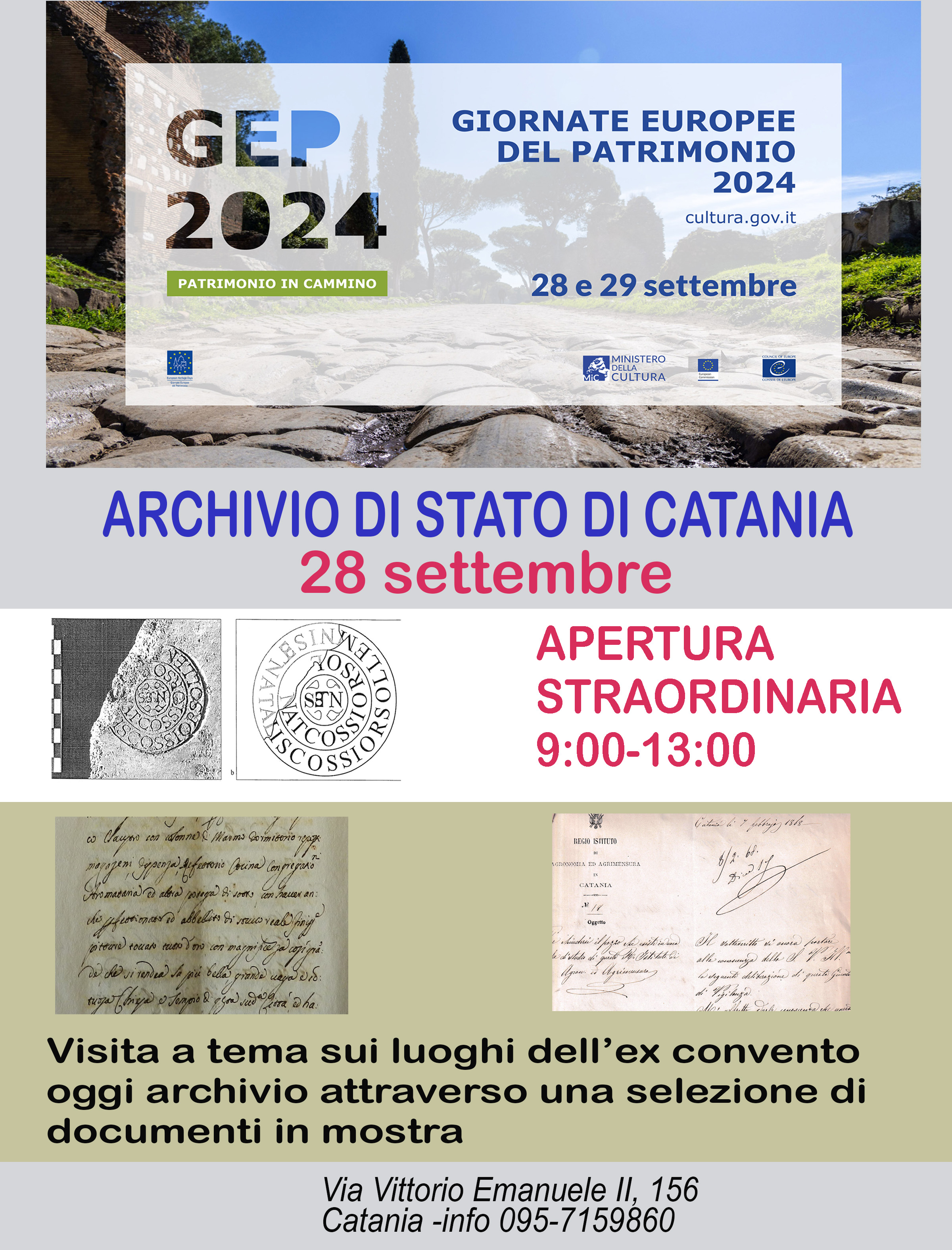 Il convento di Santa Caterina da Siena: il sito, il convento, l’archivio